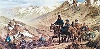 El cruce de Los Andes.