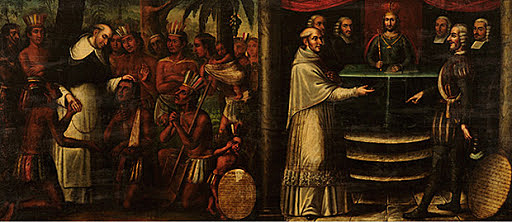 Logra colonizar pacíficamente la región de Teziutlán, en Guatemala, por medio de la persuasión y el diálogo. Escribe el tratado de cómo atraer a los indios a la verdadera religión.