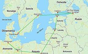 control del acceso al mar Báltico