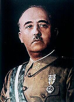 Inicio de la Dictadura de Franco.