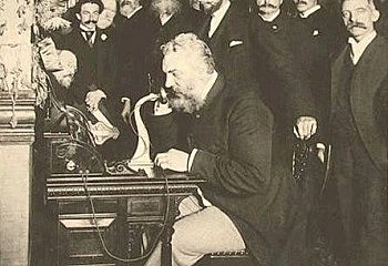 Alexander Graham Bell Creates Working Telephone