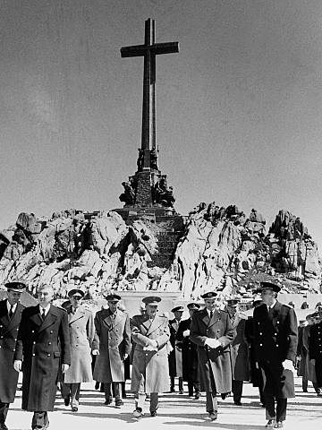 Inauguración del Valle de los Caídos.