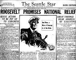 Roosevelt Promises a New Deal