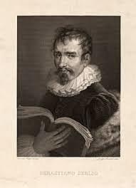 Sebastiano Serlio and his publishing of Arcchitettura