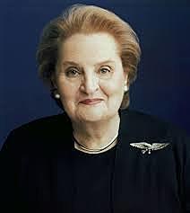 Madeline Albright becomes Secretary of State