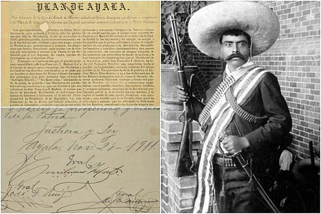 Emiliano zapata y el Plan de Ayala
