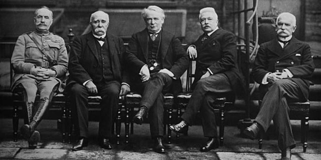 El tratado de Versalles