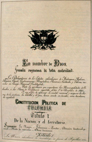 La Constitucion de 1832