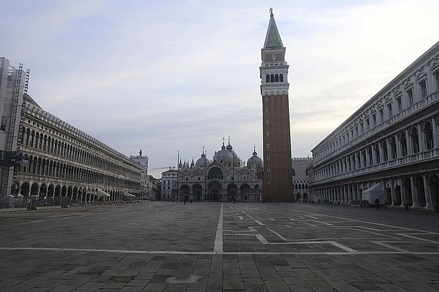 Cuarentena en toda italia