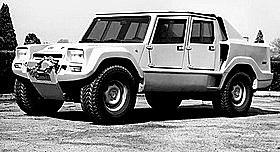 Lamborghini LM001: 5.9L AHC V8 med 180HP