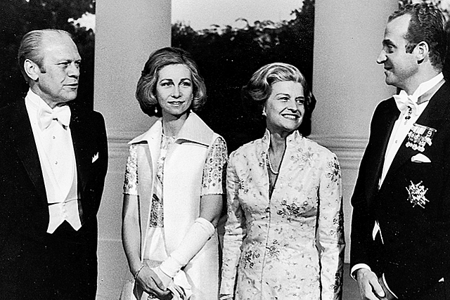 Visita de los reyes a EEUU