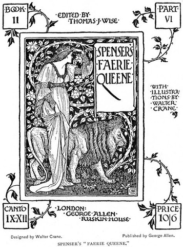 Edmund Spencer published The Faerie Queen, Part 1.