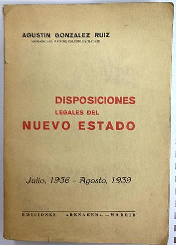 Entre los meses de septiembre y noviembre, el régimen pone en marcha 3 leyes para dar marco legal a esta autarquía.