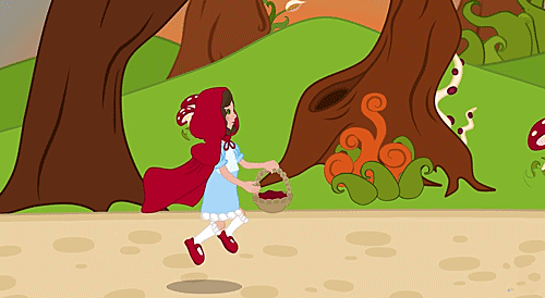 Caperucita en el camino