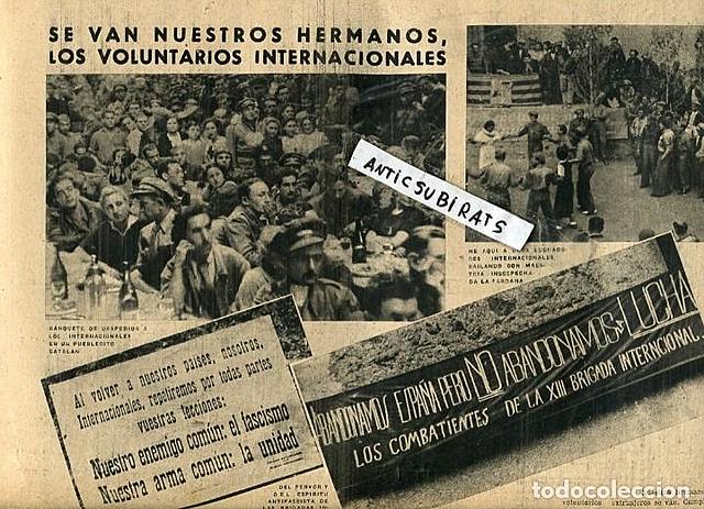 Retirada de las Brigadas Internacionales