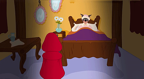 Caperucita y la abuelita