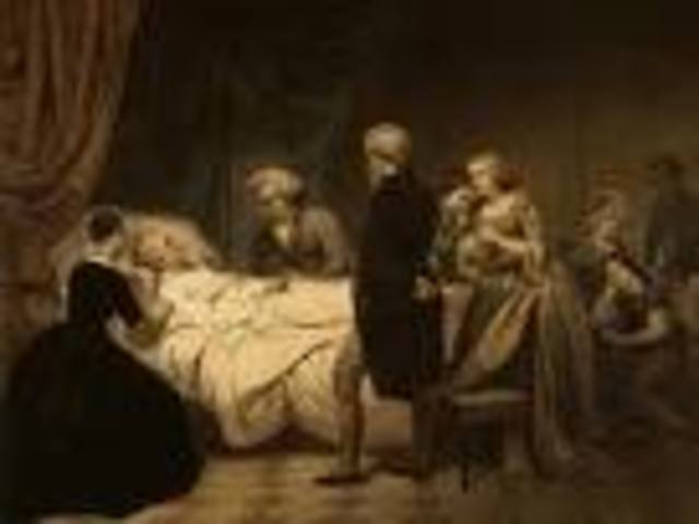 Death of Washington's Father.