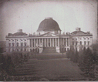 Daguerreótipo do Capitólio dos Estados Unidos