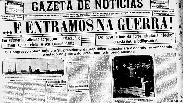 Brasil entra na guerra