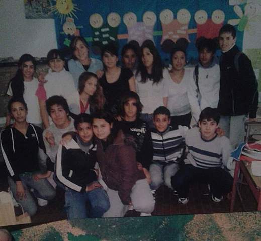 Con mis compañeros de 1er año