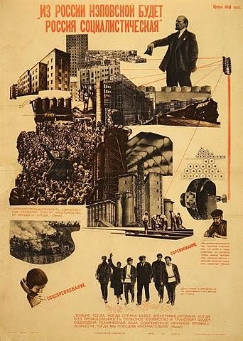 Lenin impulsa la NEP