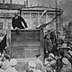 Lenin y trotsky mitin de masas