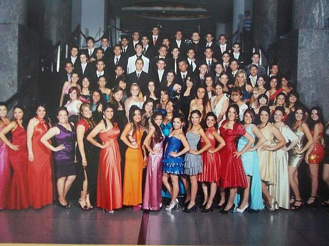 foto final de la fiesta de egresados!