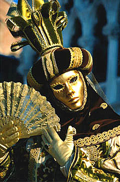 renacimiento en Venecia, mascaras
