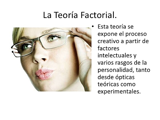 Teoría Factorial