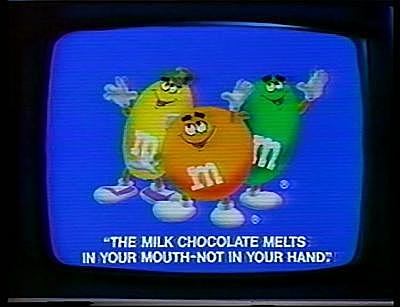 Mercado de M&M's y Hershey