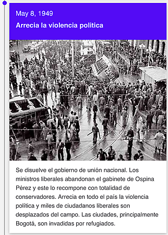 ***  Arrecia la violencia politica en el territorio Colombiano,