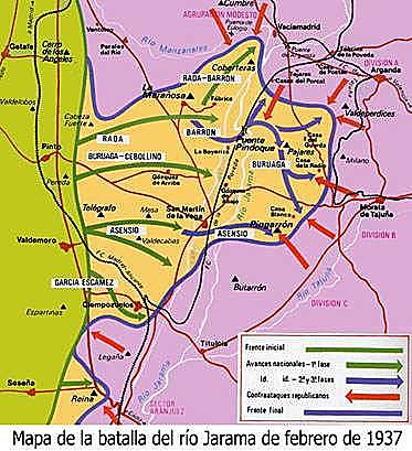 La batalla del Jarama finaliza con el relativo fracaso de las tropas franquistas