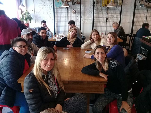 En el almuerzo de los sabados!