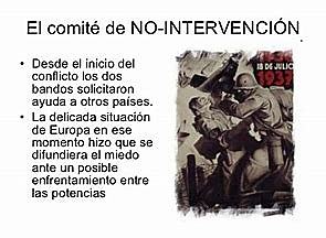 Creación del Cómite de No intervención