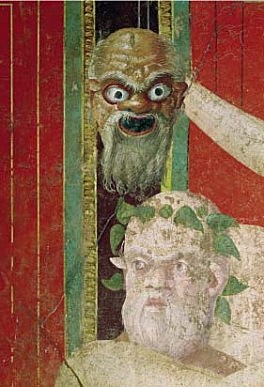 edad antigua en Egipto, mascaras