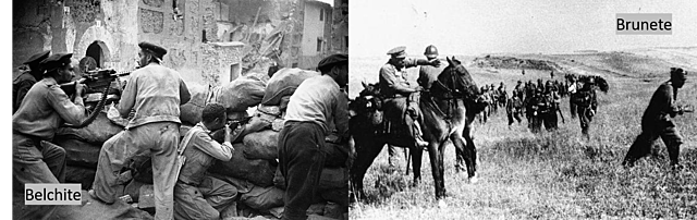 Batallas de Brunete y Belchite