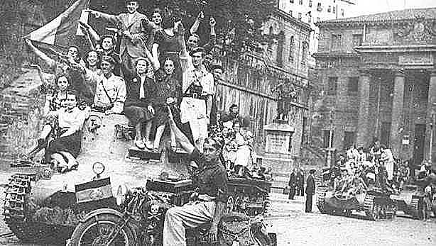 Los franquistas conquistan Bilbao y el resto de los territorios vascos que no se hallaban bajo su control.