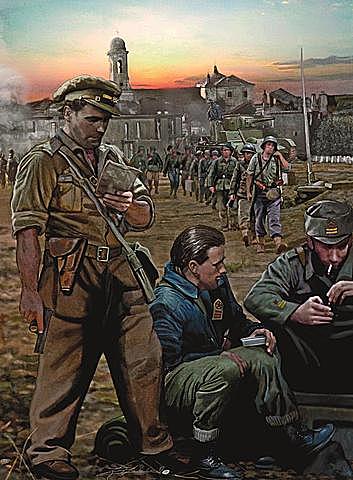 Derrota republicana en la batalla de Brunete.