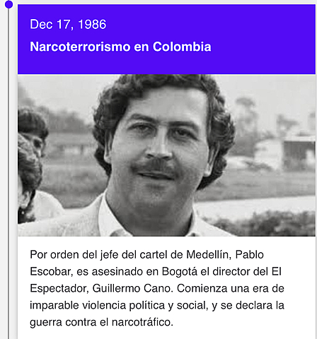***  Surge la violencia contra el Estado y la sociedad  por parte del Narcoterrorismo en Colombia,