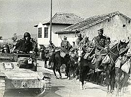 Las tropas franquistas lanzan una ofensiva contra Cataluña