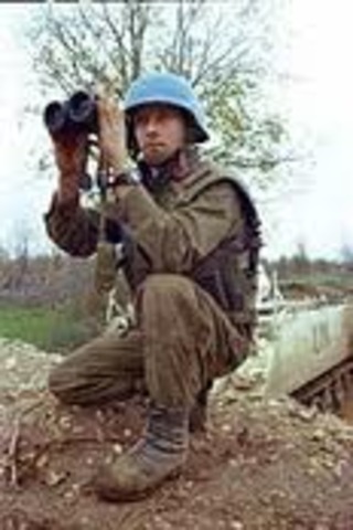Canadian Peacekeepers in Bosnia
