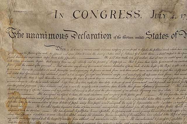 Declaration of Independance