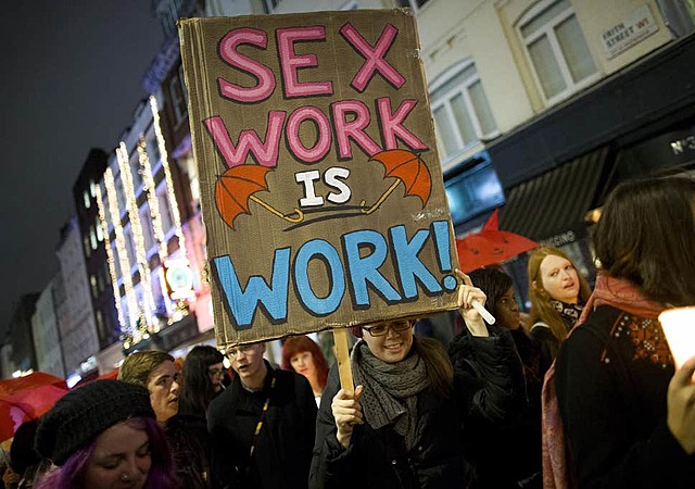 US Votes For and Against Legal Sex Work