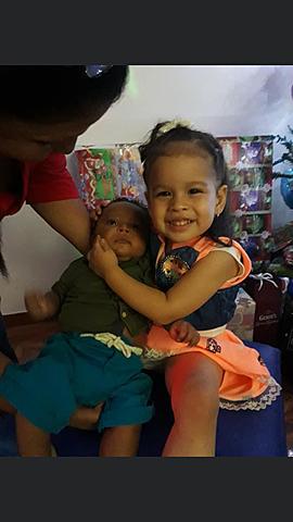 My first time carrying my cousin