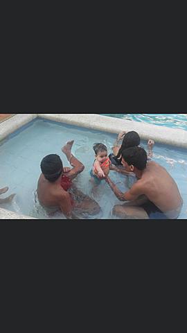 My first day in the pool