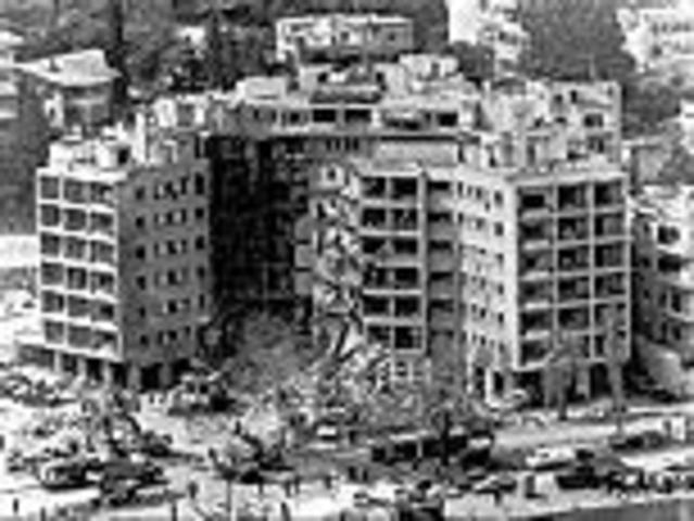 U.S. embassy was bombed in Beirut