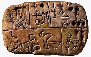 Cuneiform writing