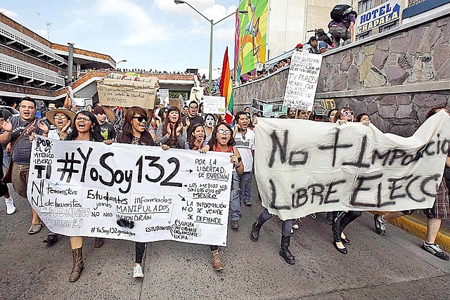 Apareció el #Yosoy132.