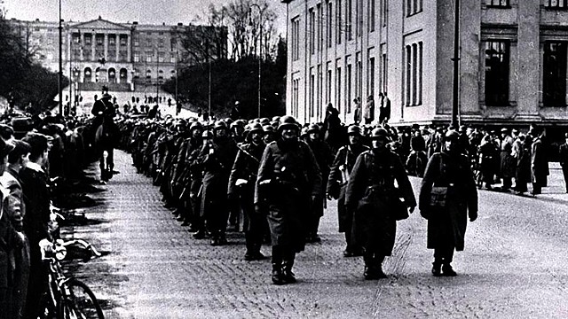 Dannmark og Norge blir angrepet av Tyskland