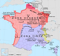 París ocupada per les tropes alemanyes.